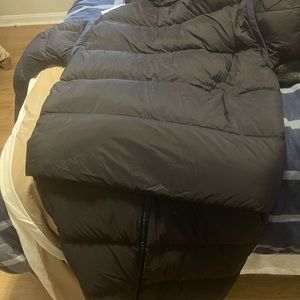 Mackage women’s long length blue coat